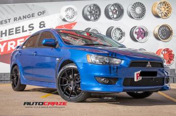 MITSUBISHI LANCER VENOM MATTE BLACK